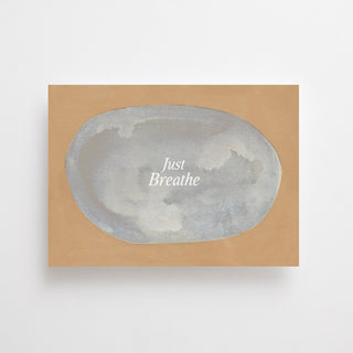 JUST BREATHE - POSTKARTE