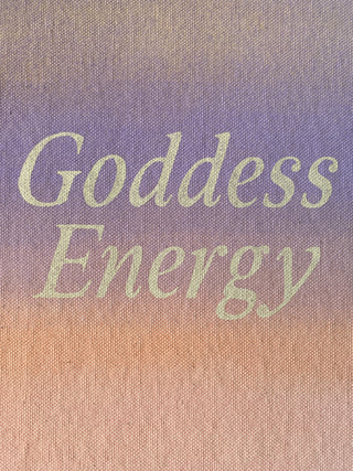 GODDESS ENERGY - No. 1 - ORIGINAL LEINWAND AUS CANVAS 20 x 20 CM - MIT SCHATTENFUGENRAHMEN