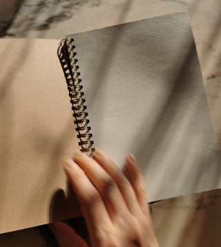 COSMIC VISION - A5 NOTIZBUCH - BLANKO - KRAFTPAPIER