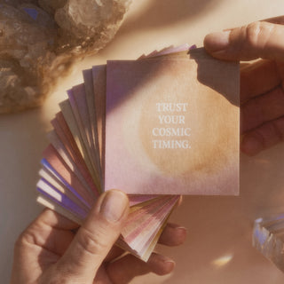 TRUST YOUR COSMIC TIMING - MINIKARTE -