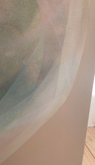 THE UNIVERSE IS ON YOUR SIDE - ORIGINAL LEINWAND AUS CANVAS - 70 x 90 CM