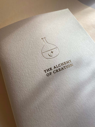 THE ALCHEMY OF CREATION - BLANK NOTEBOOK -