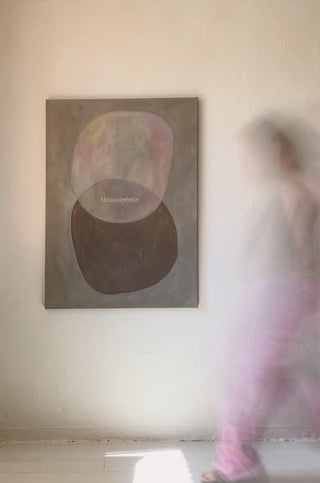 METAMORPHOSIS - ORIGINAL LEINWÄND AUS CANVAS - 80 x 110 CM