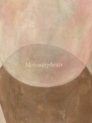 METAMORPHOSIS - ORIGINAL LEINWÄND AUS CANVAS - 80 x 110 CM