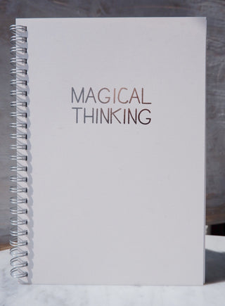 MAGICAL THINKING WHITE - NOTEBOOK -