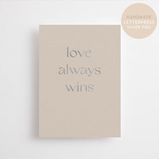 LOVE ALWAYS WINS - GOLD EDITION -