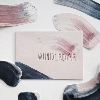 WUNDERBAR - MINIKARTE - GOLD EDITION -