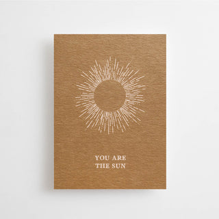 YOU ARE THE SUN - MINI CARD -
