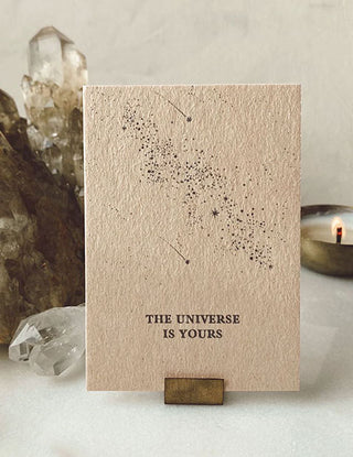 THE UNIVERSE IS YOURS - MINIKARTE -